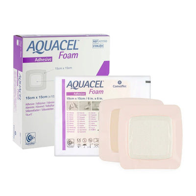 Aquacel Foam Adhesive Dressings 15cm x 15cm 422350