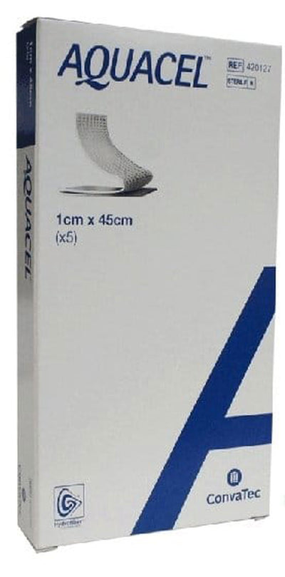 Aquacel Ribbon 1cm x 45cm Dressing x 5 - 420127 -   ConvaTec EasyMeds Pharmacy