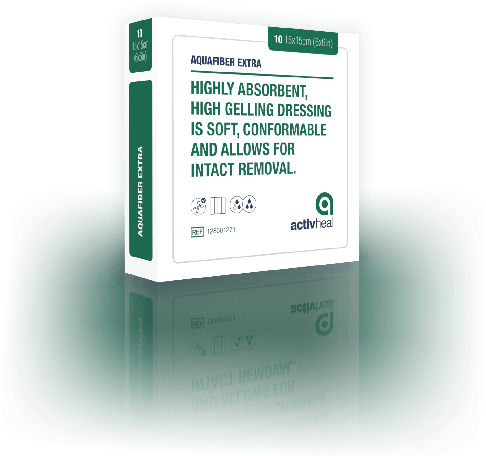 ActivHeal Aquafiber Extra 10 x 10 cm