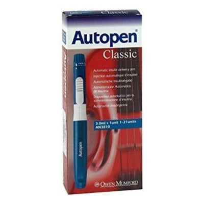 Autopen Classic Reusable Injection Pen 1-21 Units - 3ml x 1 -   Owen Mumford EasyMeds Pharmacy