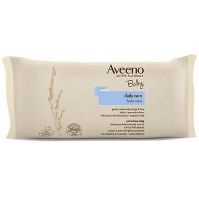 Aveeno Baby Daily Care Wipes x 72 -   Johnson & Johnson EasyMeds Pharmacy