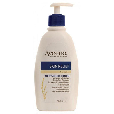 Aveeno Body Lotion Shea Butter 300ml -   Johnson & Johnson EasyMeds Pharmacy