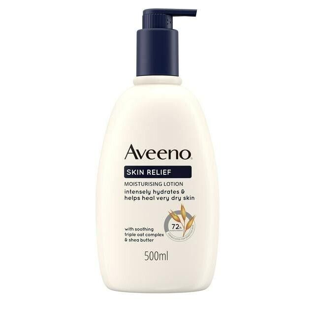 Aveeno Colloidal Oatmeal Skin Relief Body Lotion 500ml -   Aveeno EasyMeds Pharmacy