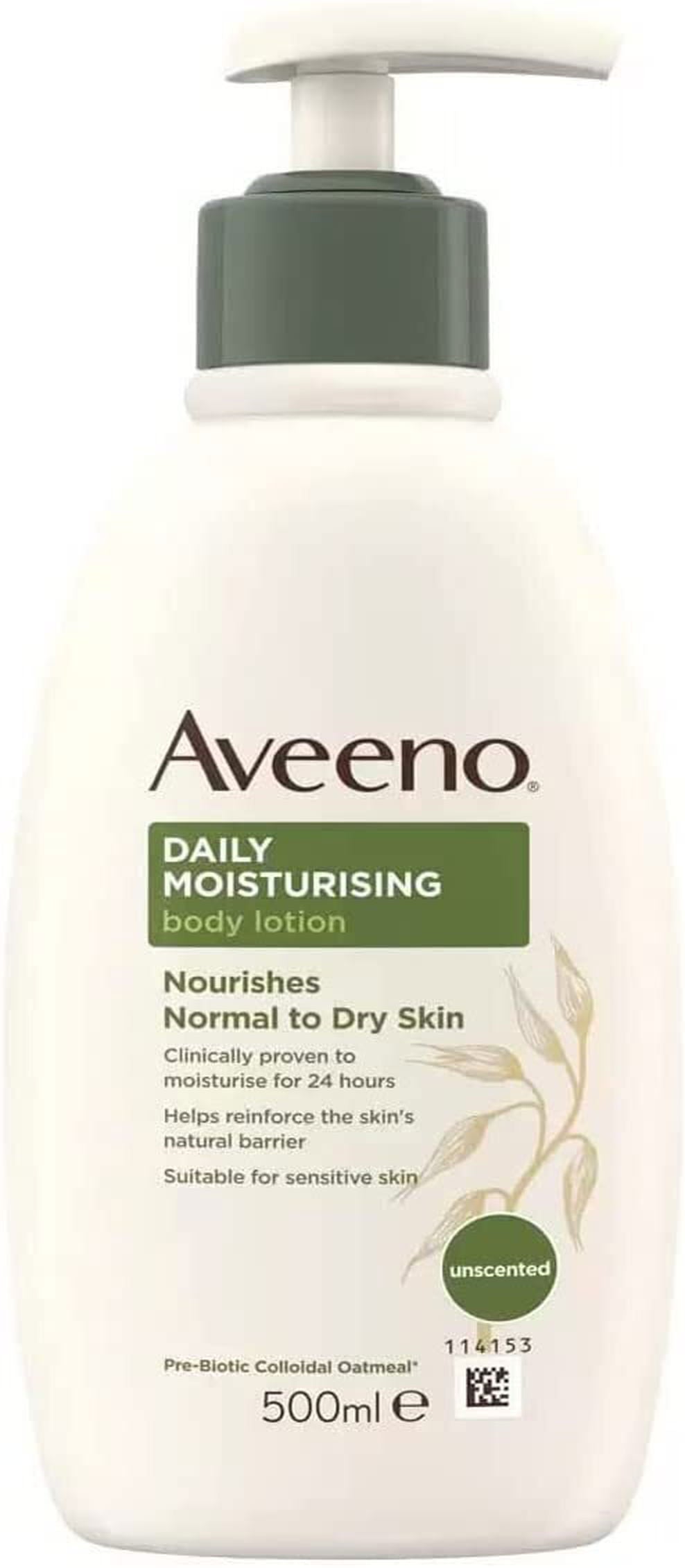 Aveeno Daily Moisturising Body Lotion 500ml -   Johnson & Johnson EasyMeds Pharmacy