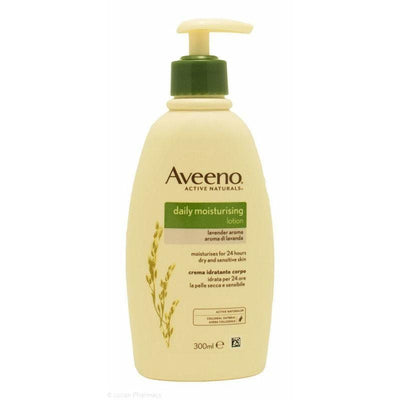 Aveeno Daily Moisturising Lotion with Lavender 300ml -   Johnson & Johnson EasyMeds Pharmacy
