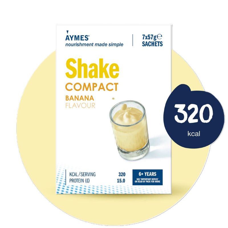Aymes Compact Banana Shake Sachet 57g x 7