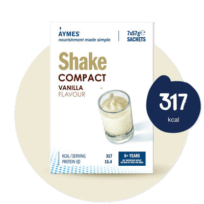 Aymes Compact Vanilla Shake Sachet 57g x 7