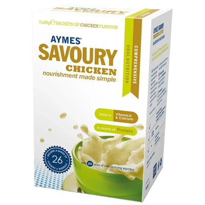 Aymes Savoury Chicken Flavour Sachet 7x57g x 6 Packs -   Aymes EasyMeds Pharmacy