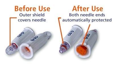 BD Autoshield Duo Safety Pen Needles 5mm 30G x 100 -   Becton Dickinson EasyMeds Pharmacy