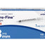Box of Ultra-Fine Syringes by Embecta on a white background