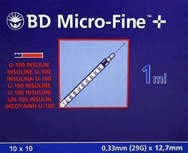 BD MicroFine + Plus 1ml U100 29G 12.7mm x 100 - Special Offer -   Becton Dickinson EasyMeds Pharmacy