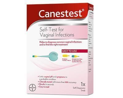 Canestest Self-Test for Vaginal Infections | Thrush/BV | Home Test Kit -   Bayer EasyMeds Pharmacy