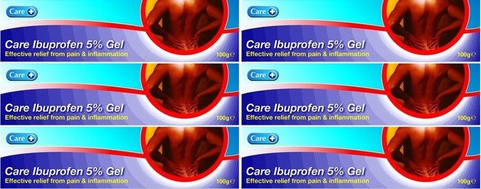 Care Ibu Pain Relief Joint/Back Pain 5% Gel - 100g -   Thornton & Ross EasyMeds Pharmacy