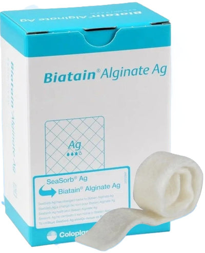 Biatain Alginate AG / Silver Dressing 3cm x 44cm x 10