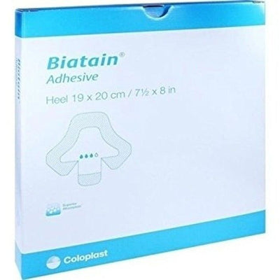 Biatain AG Adhesive Heel 19cm x 20cm Dressing x 5 -   Biatain EasyMeds Pharmacy