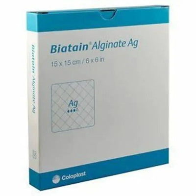 Biatain Alginate Dressing AG 15cm x 15cm x 10 -   Coloplast EasyMeds Pharmacy