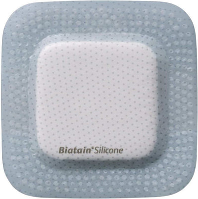 Biatain Silicone Adherent Foam Dressing 7.5cm x 7.5cm x 10 -   Coloplast EasyMeds Pharmacy