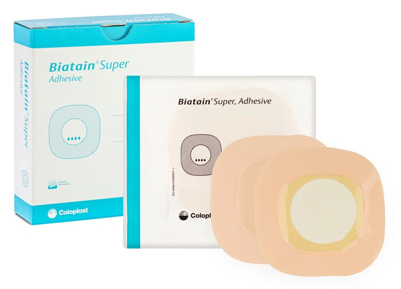Biatain Super Adhesive Dressing 10cm x 10cm x 10