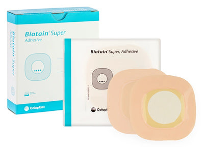 Biatain Super Adhesive Dressing 10cm x 10cm x 10