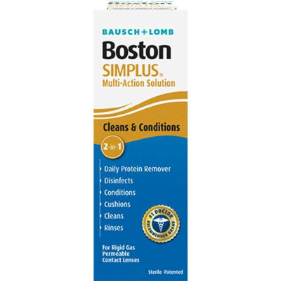 Boston Simplus Multi Action Solution 120ml -   Bausch & Lomb EasyMeds Pharmacy