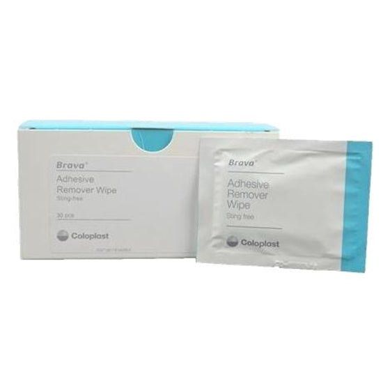 Brava Adhesive Remover Wipes x 30 -   Brava EasyMeds Pharmacy