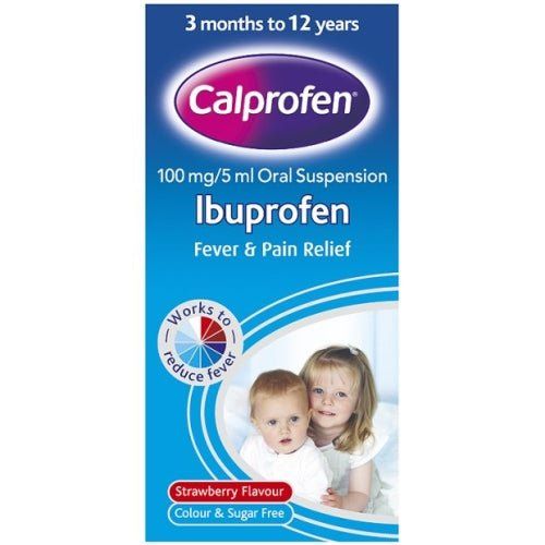 Calprofen Oral Suspension 100ml -   Johnson & Johnson EasyMeds Pharmacy