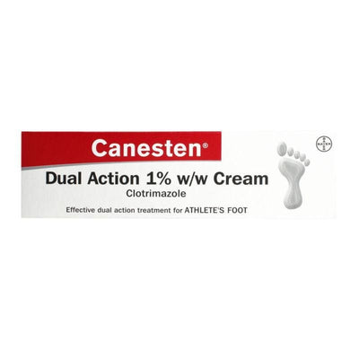 Canesten Dual Action Athletes Foot Cream 30g - Multibuy -   Canesten EasyMeds Pharmacy