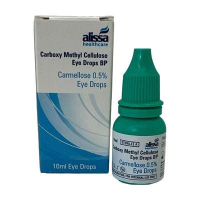 Carmellose Lubricant Eye Drops 0.5% 10ml x 3