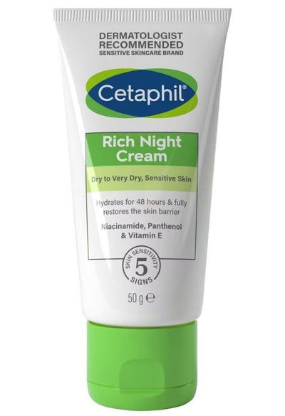 Cetaphil Rich Night Cream 50g -   Galderma EasyMeds Pharmacy