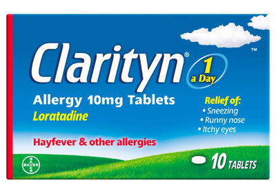 Clarityn Allergy Tablets 10mg - Pack of 10