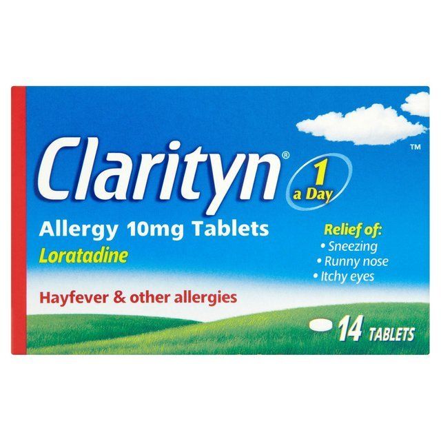 Clarityn Allergy Tablets 10mg - Pack of 14 -   Clarityn EasyMeds Pharmacy