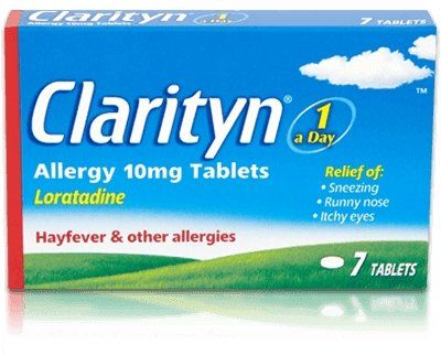 Clarityn Allergy Tablets 10mg - Pack of 7 -   Clarityn EasyMeds Pharmacy