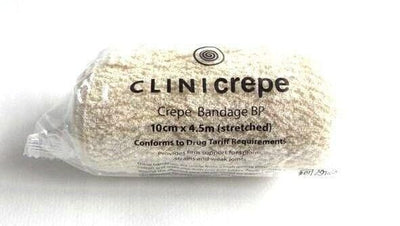 Clinicrepe Crepe Bandage 10cm x 4.5m -   Clinicrepe EasyMeds Pharmacy