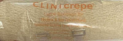 Clinicrepe Crepe Bandage 15cm x 4.5m -   Clinicrepe EasyMeds Pharmacy