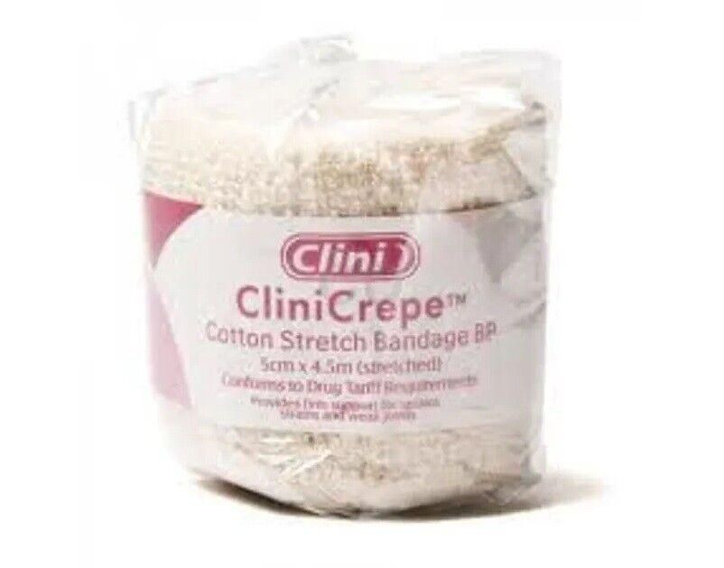 Clinicrepe Crepe Bandage 5cm x 4.5m x 6 -   Clinicrepe EasyMeds Pharmacy