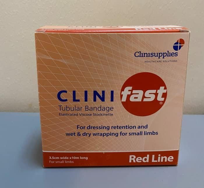 Clinifast Red Line Tubular Bandage 3.5cm Wide x 10m Long -   Clinifast EasyMeds Pharmacy