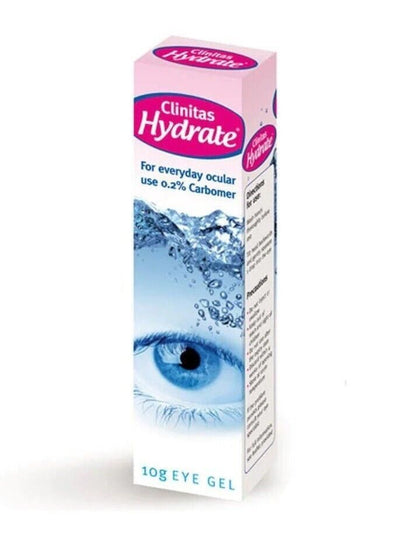 Clinitas Hydrate Eye Gel Carbomer Gel 10g -   Eye Care EasyMeds Pharmacy