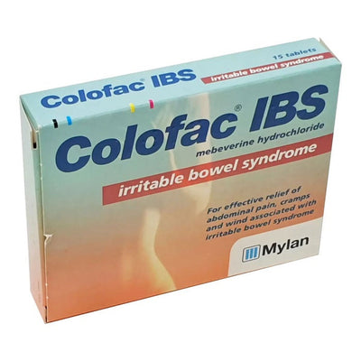 Colofac IBS Mebeverne Tablets x 15 -   VIATRIS UK EasyMeds Pharmacy