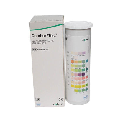 Combur 9 Test Stripes x 100 -   Roche EasyMeds Pharmacy
