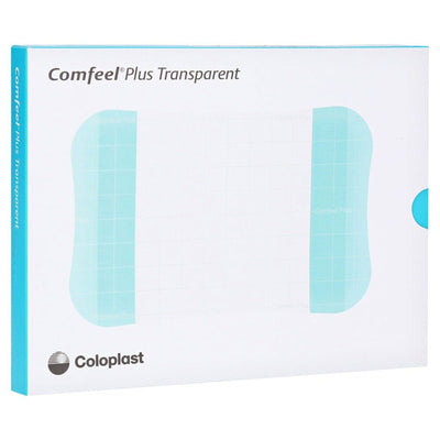 Comfeel Plus Transparent Hydrocolloid Dressings 5cm x 25cm x 5 -   Coloplast EasyMeds Pharmacy