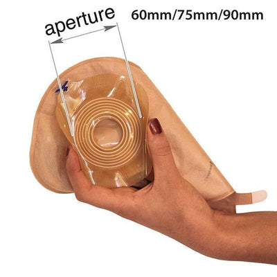 Comfizz Comfishield Ostomy Protector (Jet, 90mm Aperture) -   Comfizz EasyMeds Pharmacy