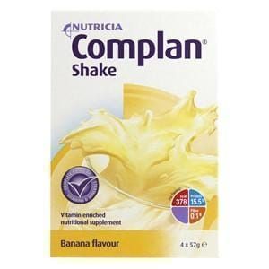 Complan Shake Banana (4 x 57g) -   Complan EasyMeds Pharmacy