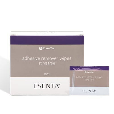 ConvaTec ESENTA Adhesive Remover Wipes x 30 | Sting-Free Alcohol-Free -   ESENTA EasyMeds Pharmacy