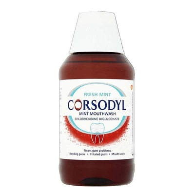 Corsodyl Mouth Wash Mint 600 ml -   Glaxo SmithKline EasyMeds Pharmacy