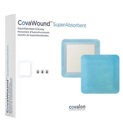 CovaWound Superabsorbent Wound Dressing 5cm x 7.5cm (x10) -   Covawound EasyMeds Pharmacy