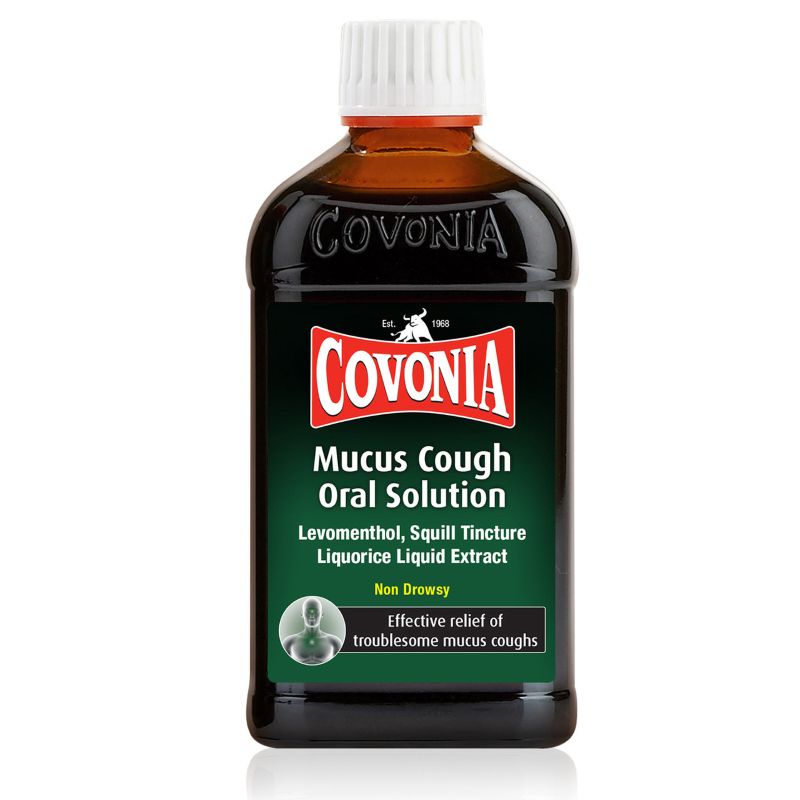 Covonia Herbal Mucus Cough Syrup 300ml