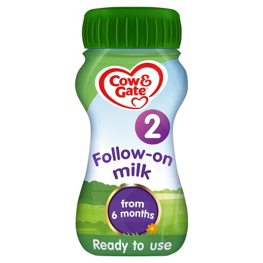 Cow & Gate 2 Follow On Milk Liquid 200ml x 12