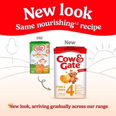 Cow And Gate 4 Growing Up Milk Powder 2+ Years (800G)