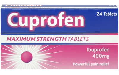 Cuprofen Maximum Strength Tablets 400mg x 24