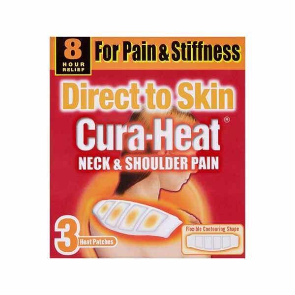 Cura-Heat Back & Shoulder Pain Heat Paches x 7 | EasyMeds Pharmacy